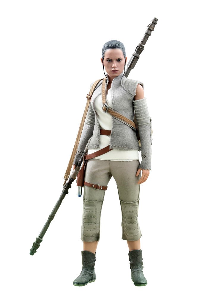 【中古】【非常に良い】Hot Toys 「スター・ウォーズ エピソード7/フォースの覚醒」レイ(レジスタンス衣装)1/6サイズ・フィギュア