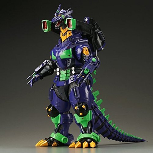 【中古】【非常に良い】バンダイ ゴジラ対エヴァンゲリオン 東宝30ｃｍシリーズ 3式機龍（2002版）重武装型 エヴァ初号機イメージカラー｜スカイマーケットプラス