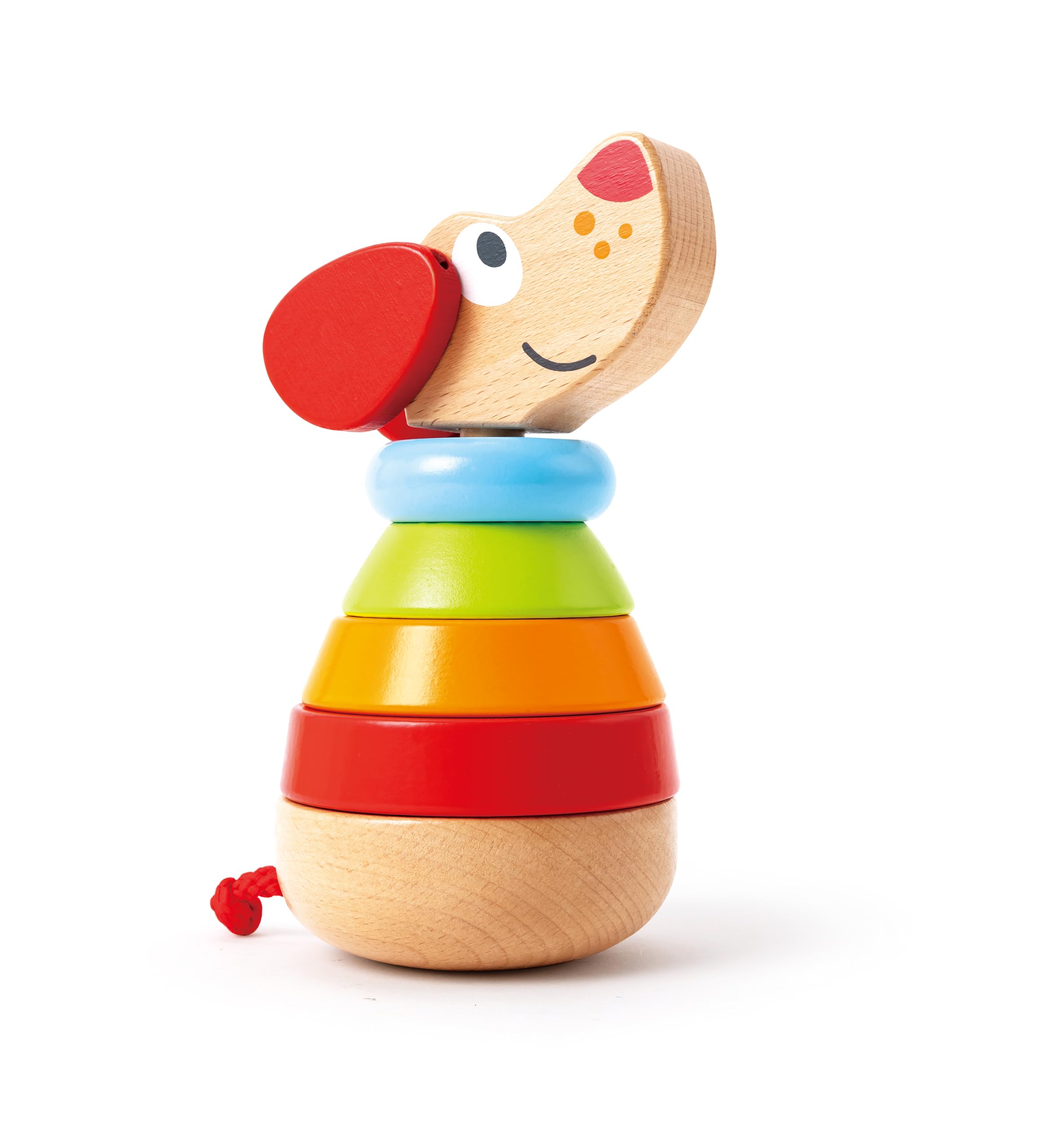 【中古】【非常に良い】Hape(ハペ) こいぬのペペのスタッカー E0448A