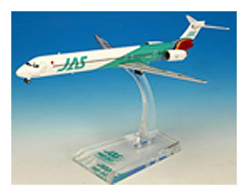 【中古】【非常に良い】JALUX 1/200 JAS MD-90 6号機 限定 完成品