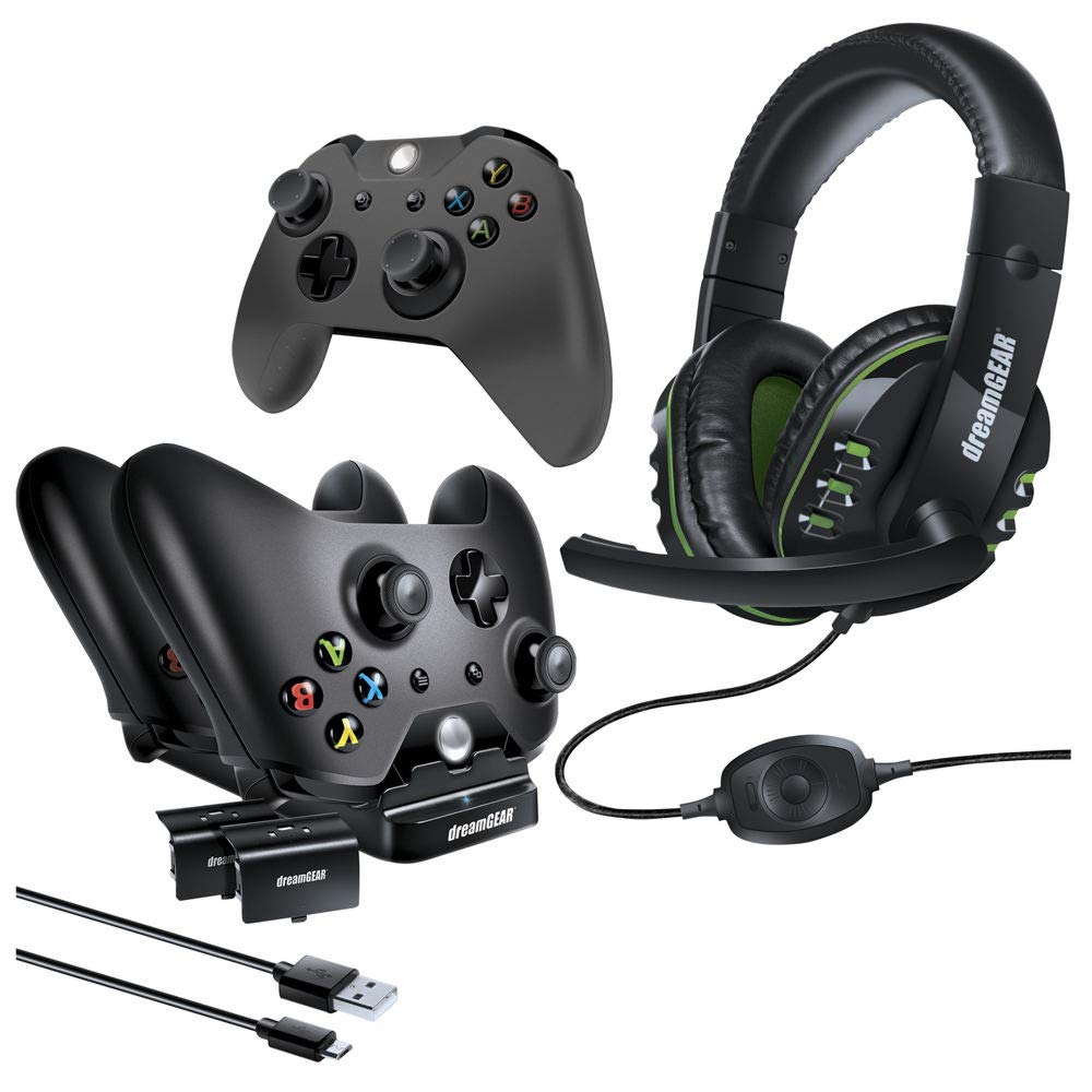 【中古】【非常に良い】dreamGEAR XBOX ONE用 8 in 1 ゲーマーズキット ブラック｜スカイマーケットプラス