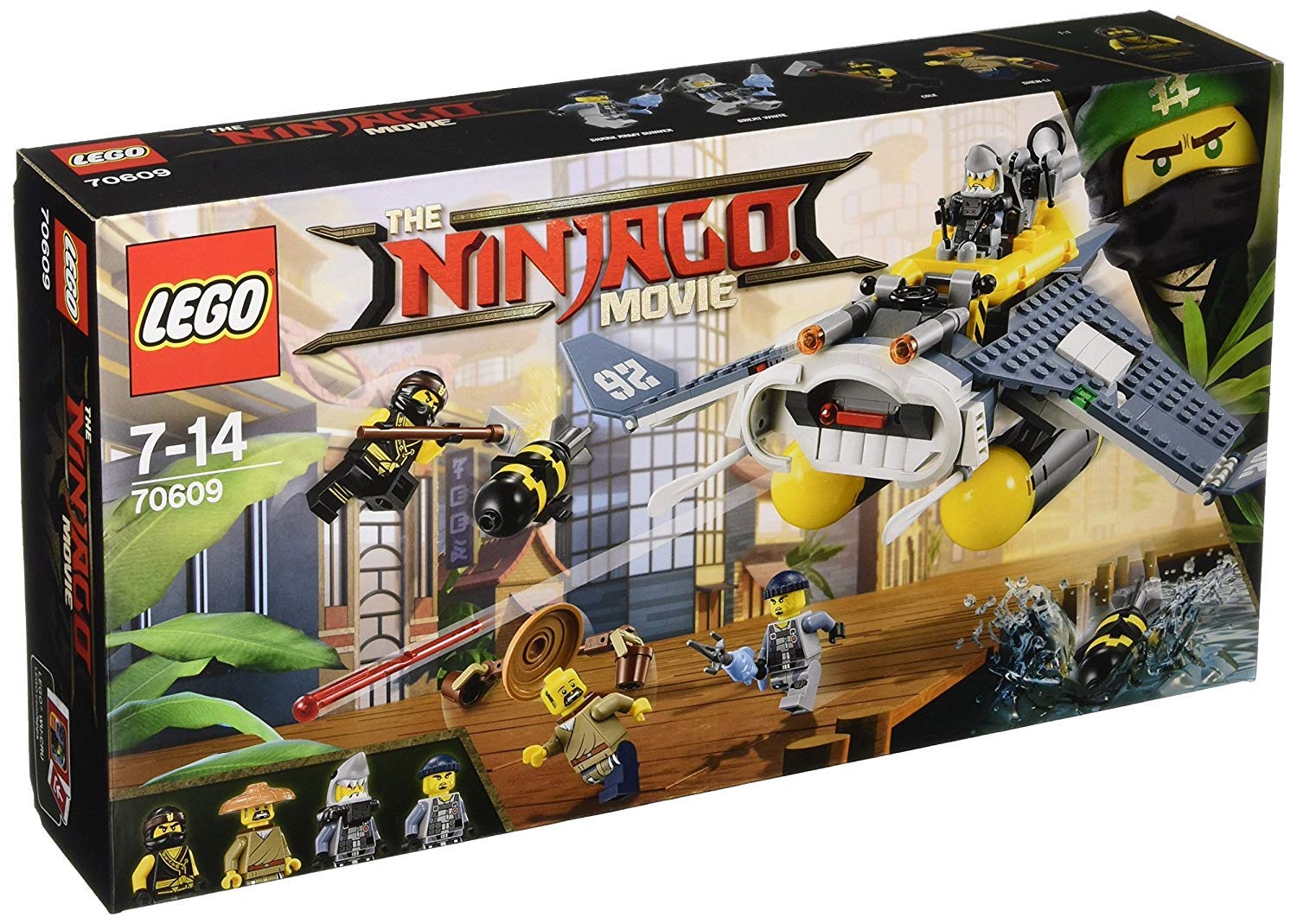 【中古】【人並み外れたに似つかわしい】レゴ(LEGO)ニンジャゴー マンタ・ボンバー 70609
