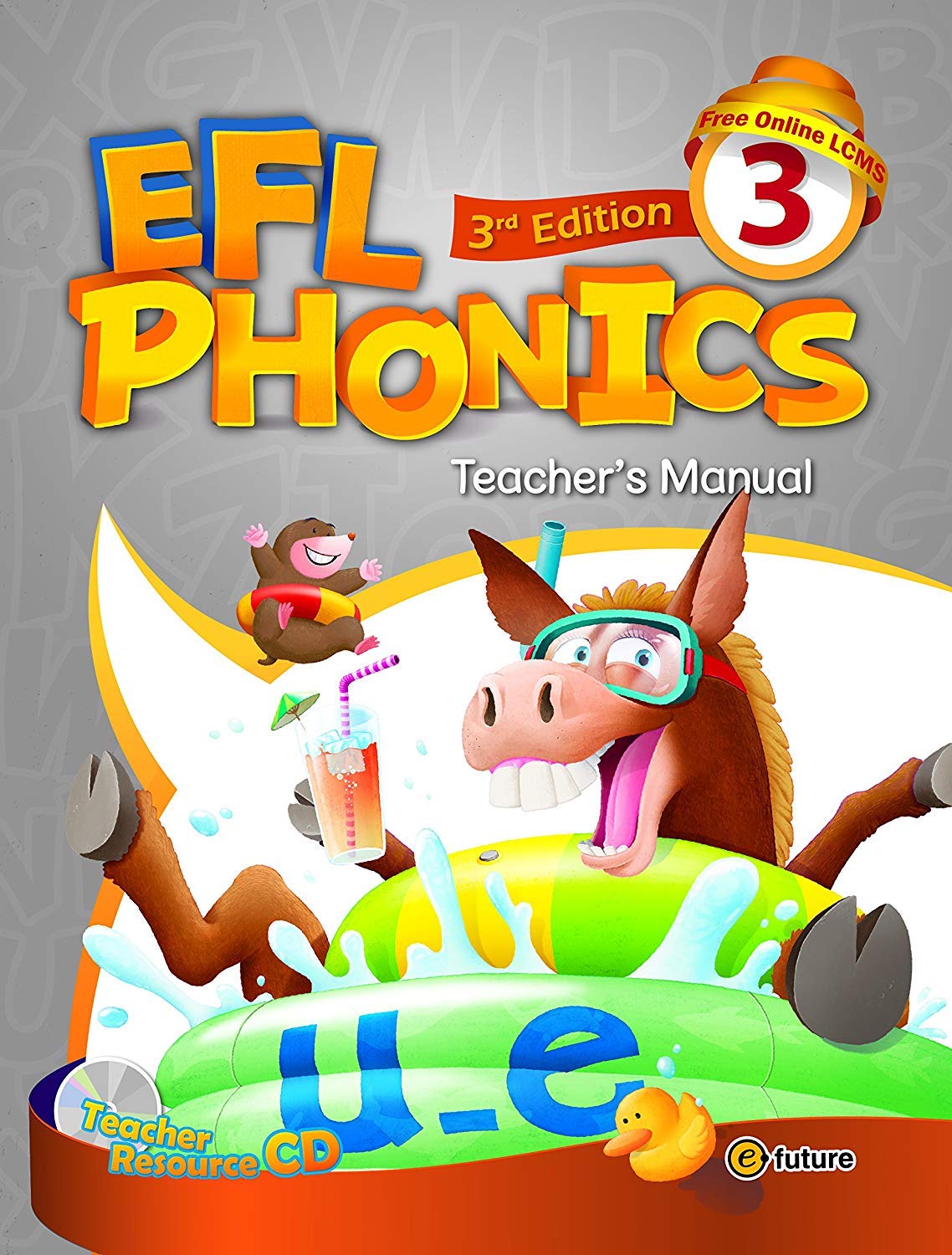 【中古】【非常に良い】e-future EFL Phonics 3rd Edition レベル3 ティーチャーズマニュアル CD付 英語教材｜スカイマーケットプラス