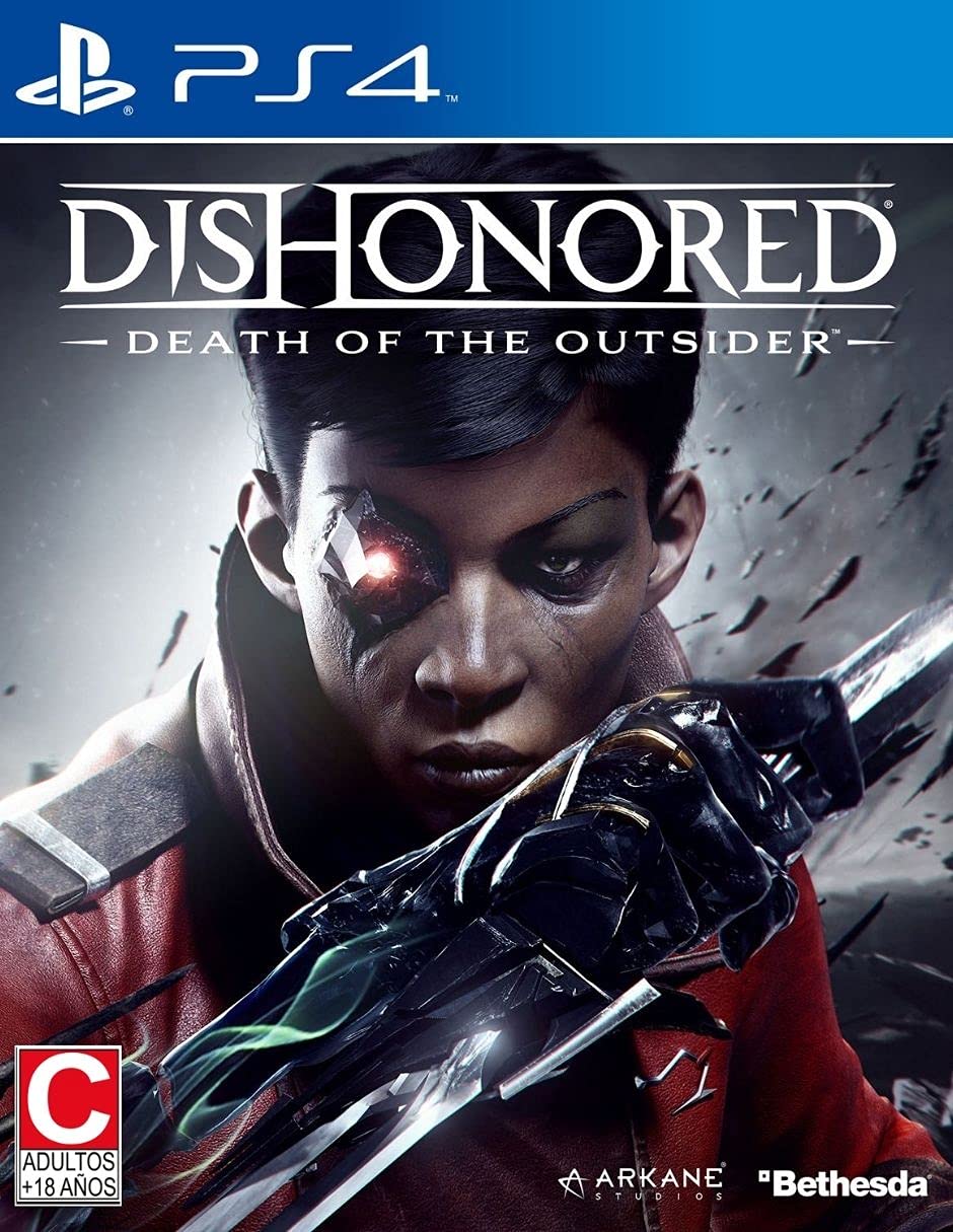 【中古】【非常に良い】Dishonored Death of the Outsider (輸入版:北米) - PS4