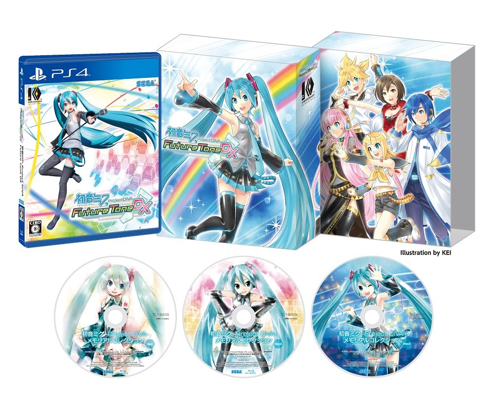 【中古】【非常に良い】初音ミク Project DIVA Future Tone DX メモリアルパック 【限定版同梱物】・PS4 (R) 専用ソフトウェア ・映像集『初音ミク -Project DIVA- メモリアルコ