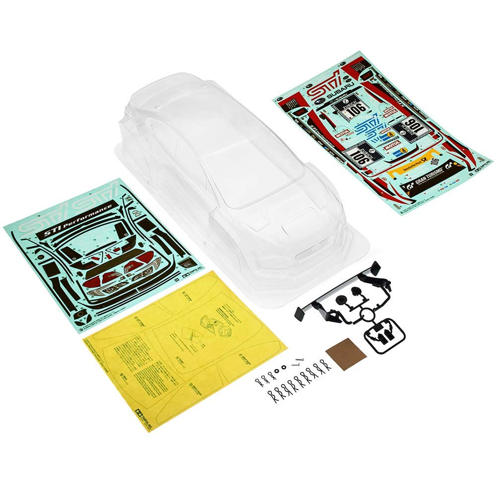 【中古】【非常に良い】タミヤ RCスペアパーツ No.1593 SP.1593 1/10 RC SUBARU WRX STI NBR チャレンジスペアボディセット RCパーツ 51593