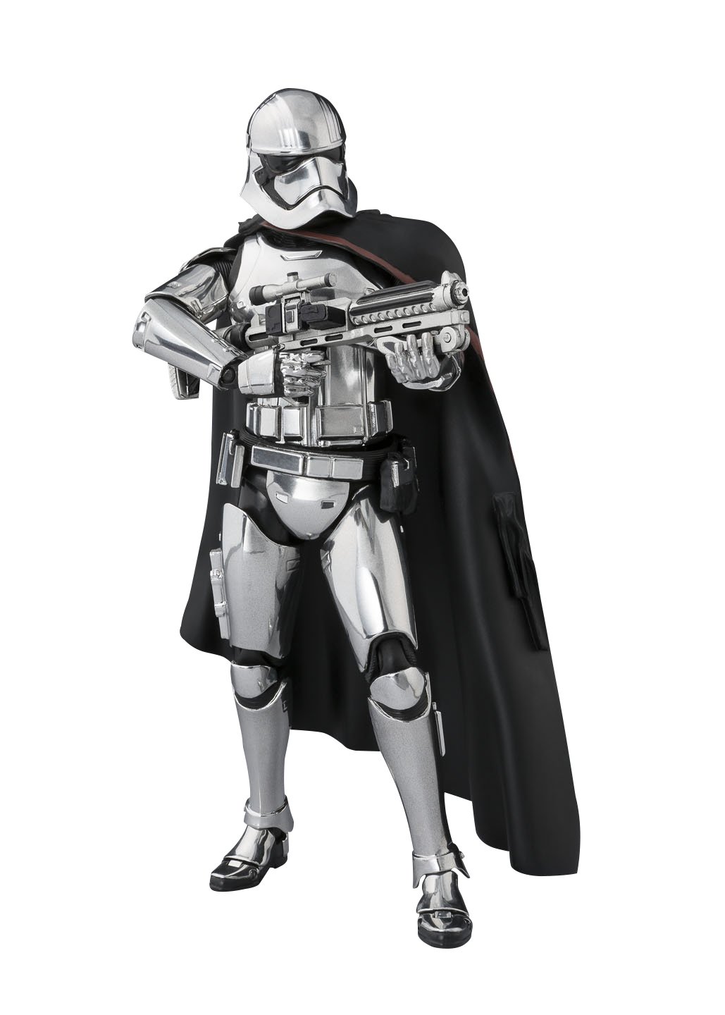 【中古】【非常に良い】TAMASHII NATIONS S.H.フィギュアーツ スター・ウォーズ(STAR WARS) キャプテン・ファズマ(THE LAST JEDI) 約155mm ABS&PVC製 塗装済み可動フィ｜スカイマーケットプラス