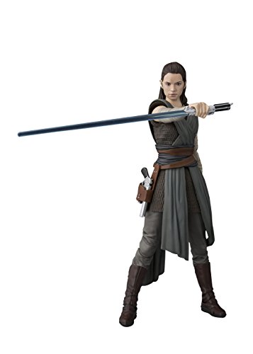 【中古】【非常に良い】TAMASHII NATIONS S.H.フィギュアーツ スター・ウォーズ(STAR WARS) レイ(THE LAST JEDI) 約145mm ABS&PVC製 塗装済み可動フィギュア
