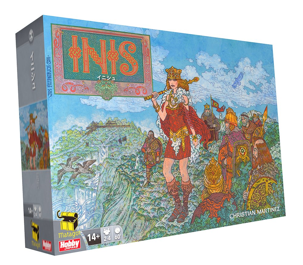 【中古】【非常に良い】ホビージャパン イニシュ 日本語版 (2-4人用 60分 14才以上向け) ボードゲーム｜スカイマーケットプラス