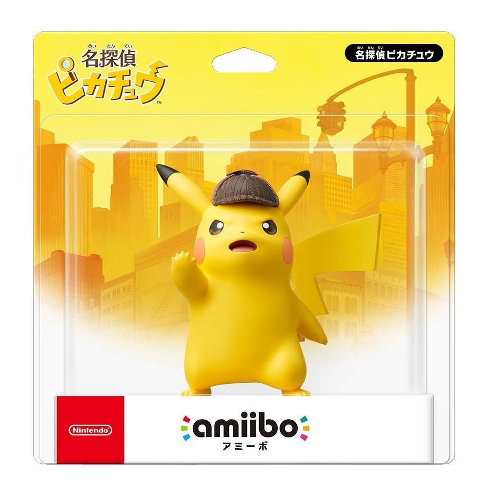 【中古】【非常に良い】amiibo 名探偵ピカチュウ (ポケモンシリーズ)|スカイマーケットプラス