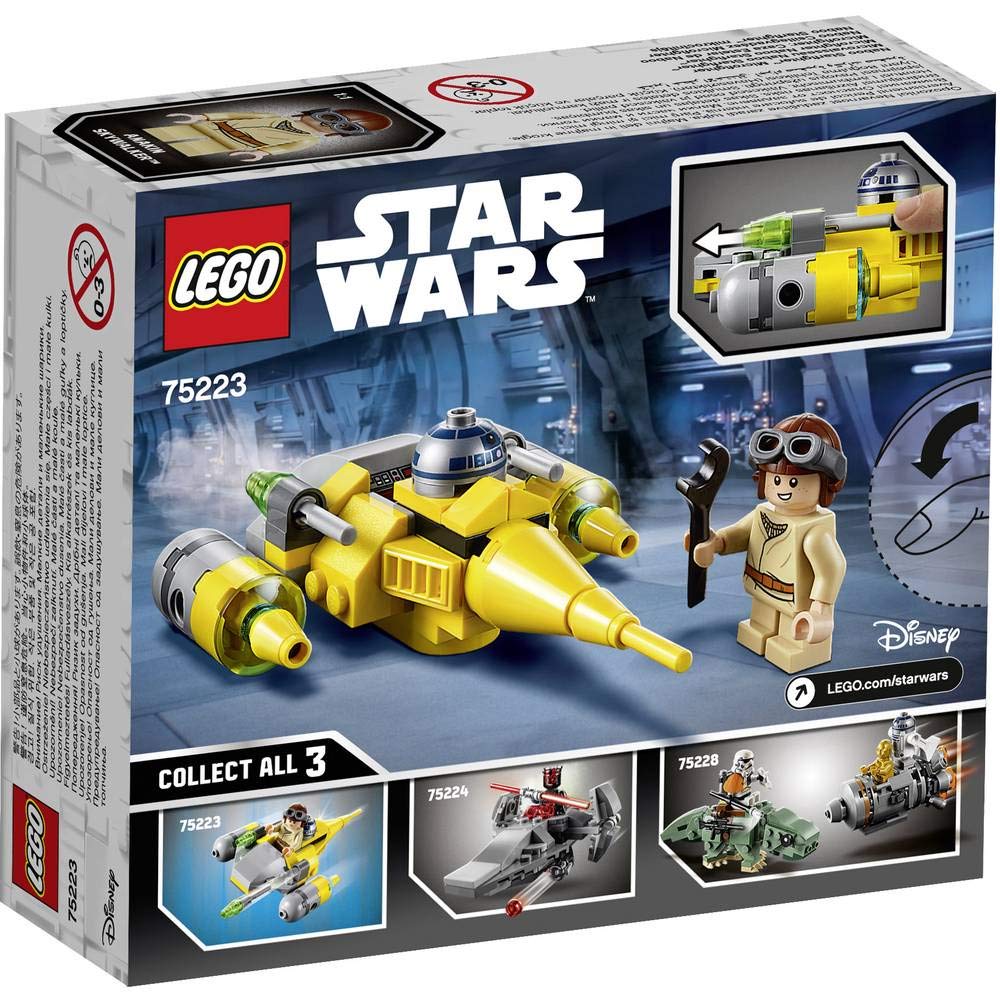 【中古】【非常に良い】レゴ(LEGO) スター・ウォーズ ナブー・スターファイター マイクロファイター 75223 ブロック おもちゃ 男の子