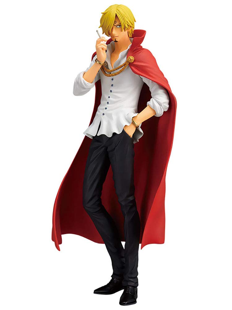 【中古】【非常に良い】バンプレスト ワンピース フィギュア GLITTER&BRAVE-SANJI- サンジ【ノーマル版 マント付き】|スカイマーケットプラス