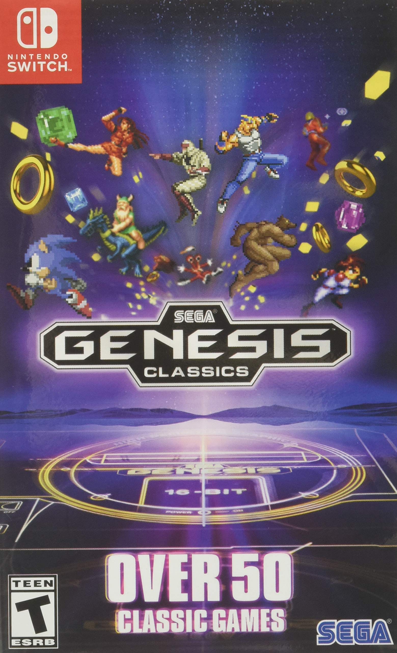【中古】【人並み外れたに好いたらしい】Sega Genesis Classics (インポート版:北米)- Switch