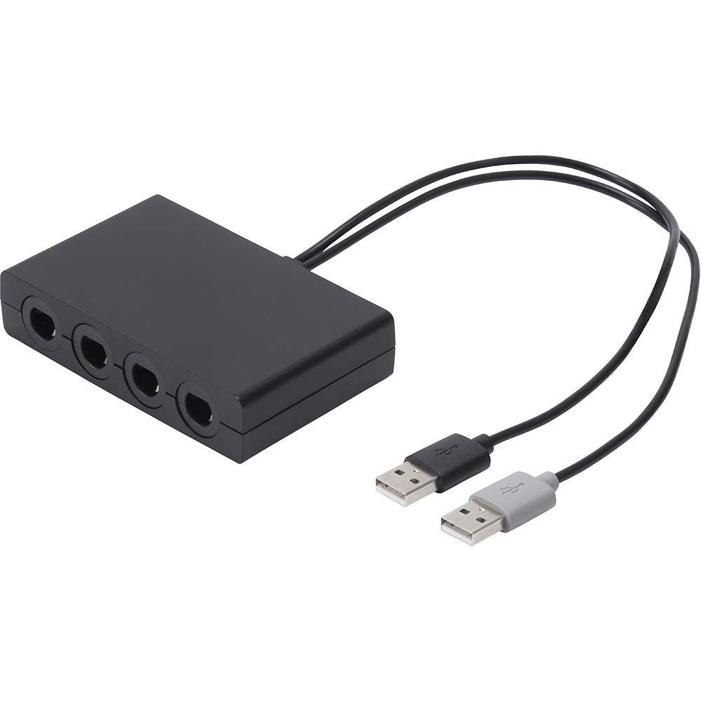 【中古】【非常に良い】CYBER ・ GCコントローラー変換アダプター ( SWITCH 用) ブラック - Switch