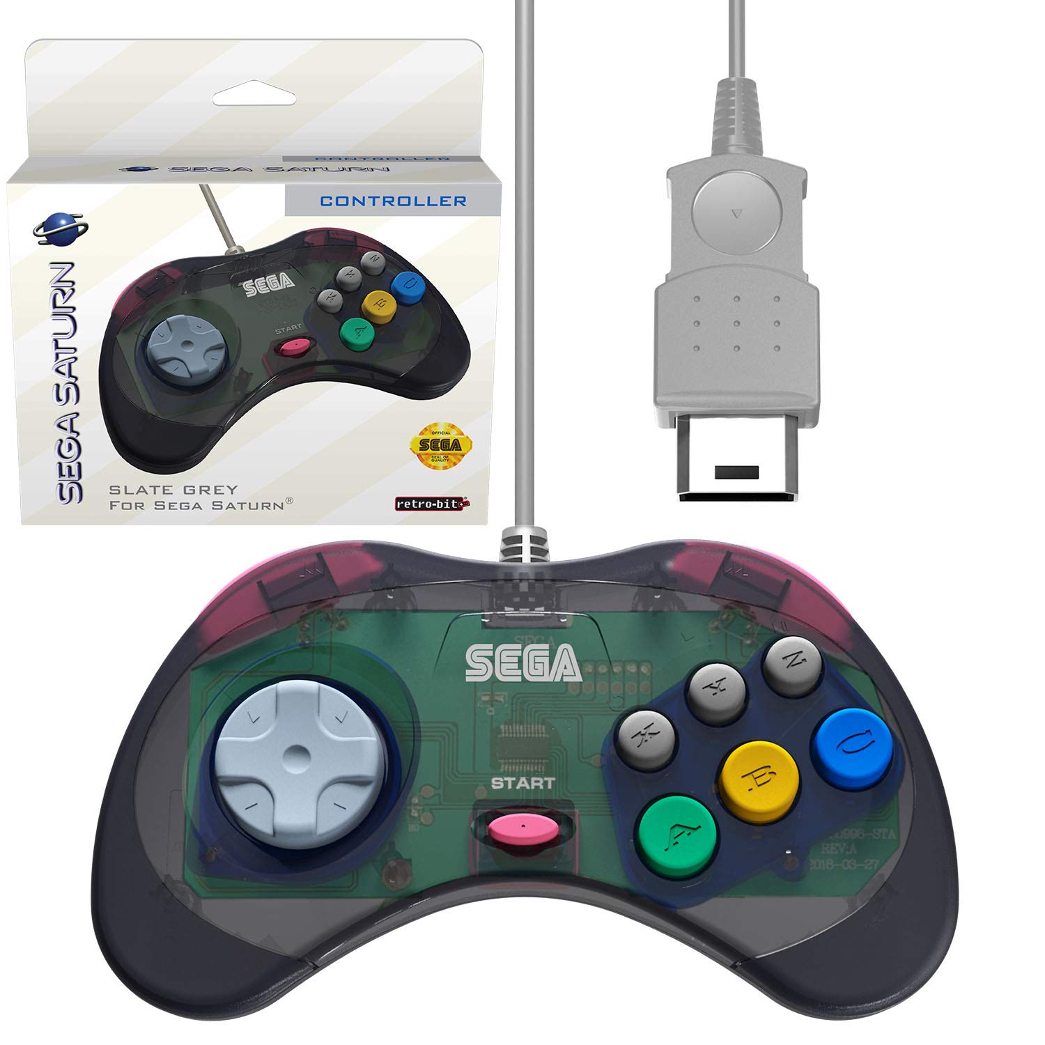 【中古】【人並み外れたに似つかわしい】retri-bit SEGA 一風変わった サターン クールパッド