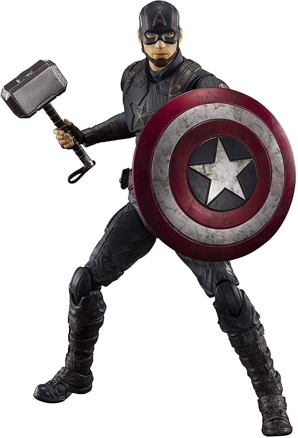 【中古】【非常に良い】TAMASHII NATIONS S.H.フィギュアーツ アベンジャーズ キャプテン?アメリカ -《FINAL BATTLE》EDITION-(アベンジャーズ/エンドゲーム) 約150mm PVC&｜スカイマーケットプラス