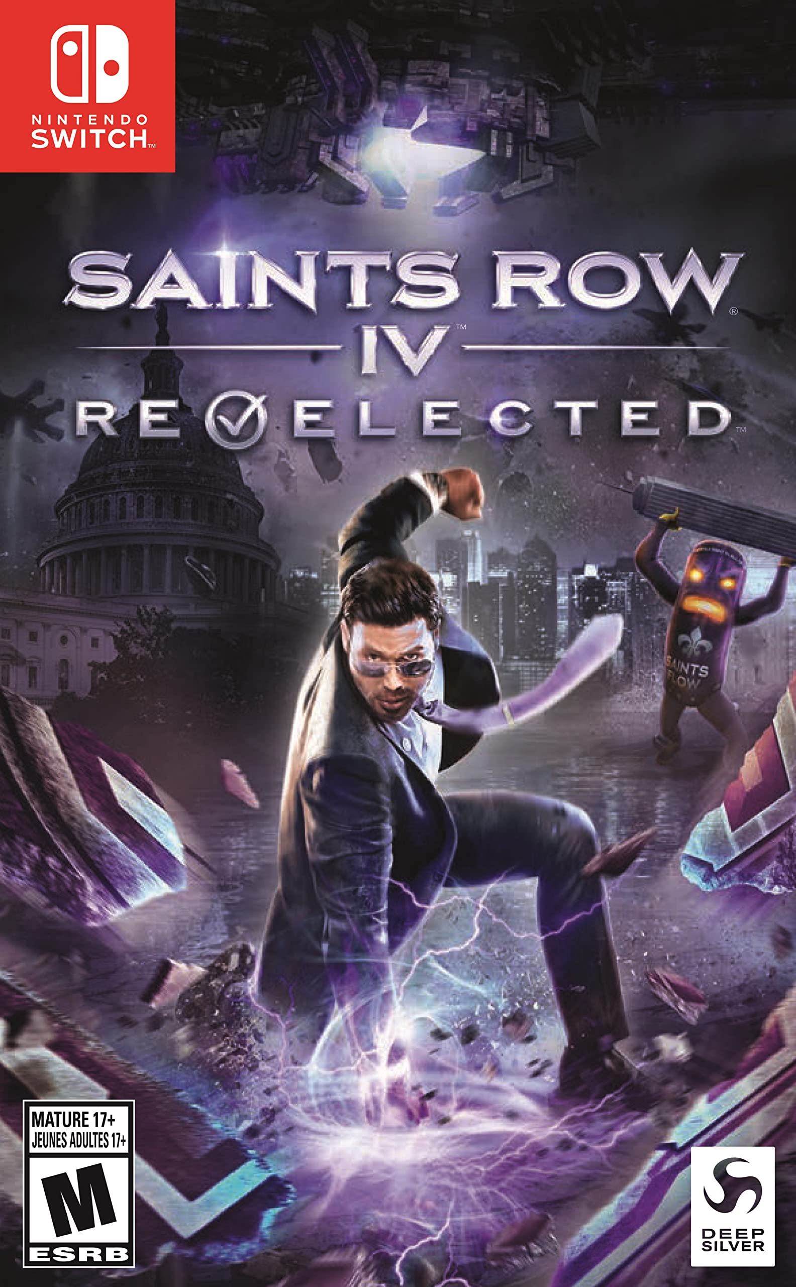 【中古】【人並み外れたに好いたらしい】Saints Row IV Re- Elected(インポート版:北米)- Switch