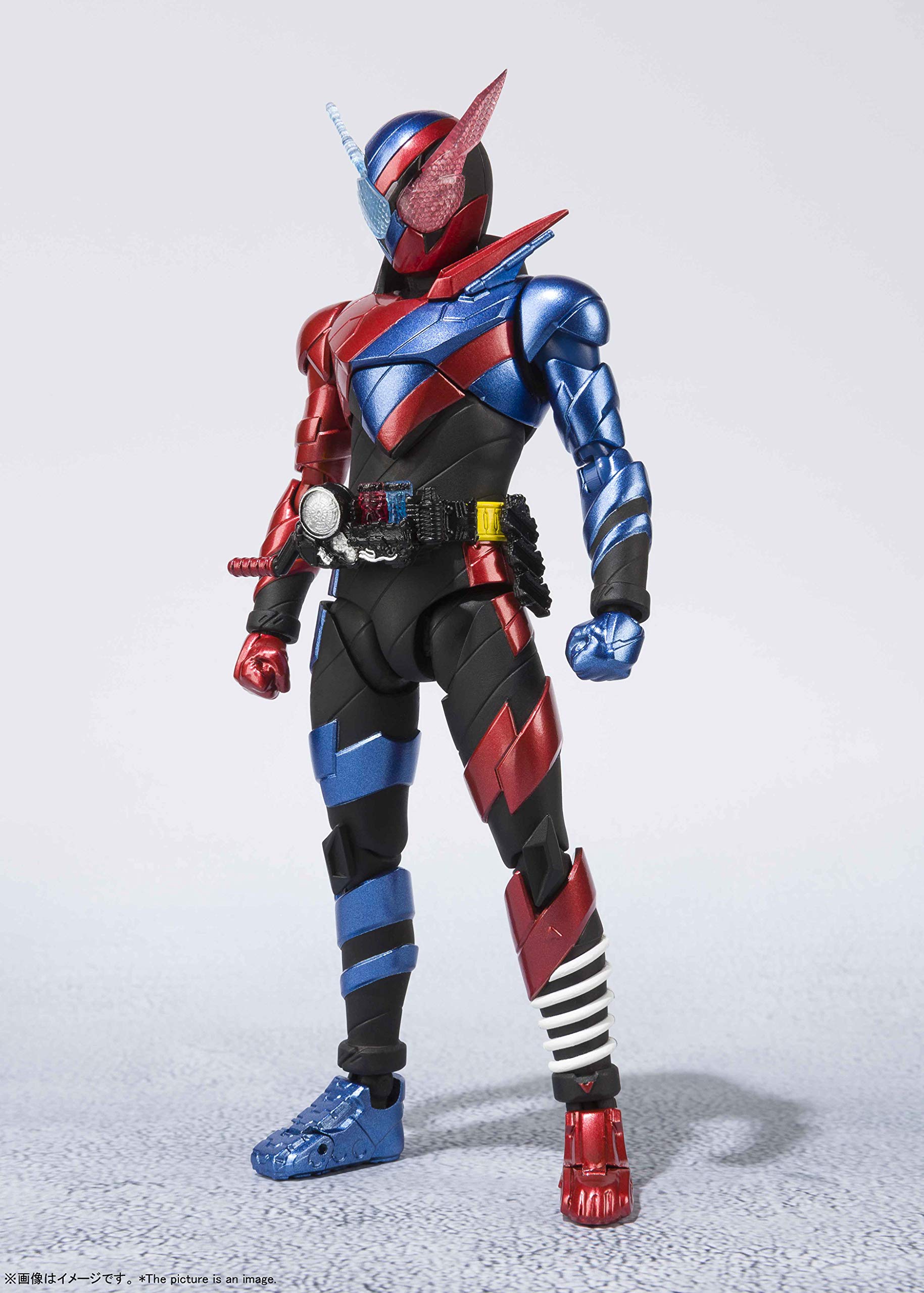 【中古】【非常に良い】TAMASHII NATIONS S.H.フィギュアーツ 仮面ライダービルド ラビットタンクフォーム [BEST SELECTION] 約145mm PVC&ABS製 塗装済み可動フィギュア｜スカイマーケットプラス
