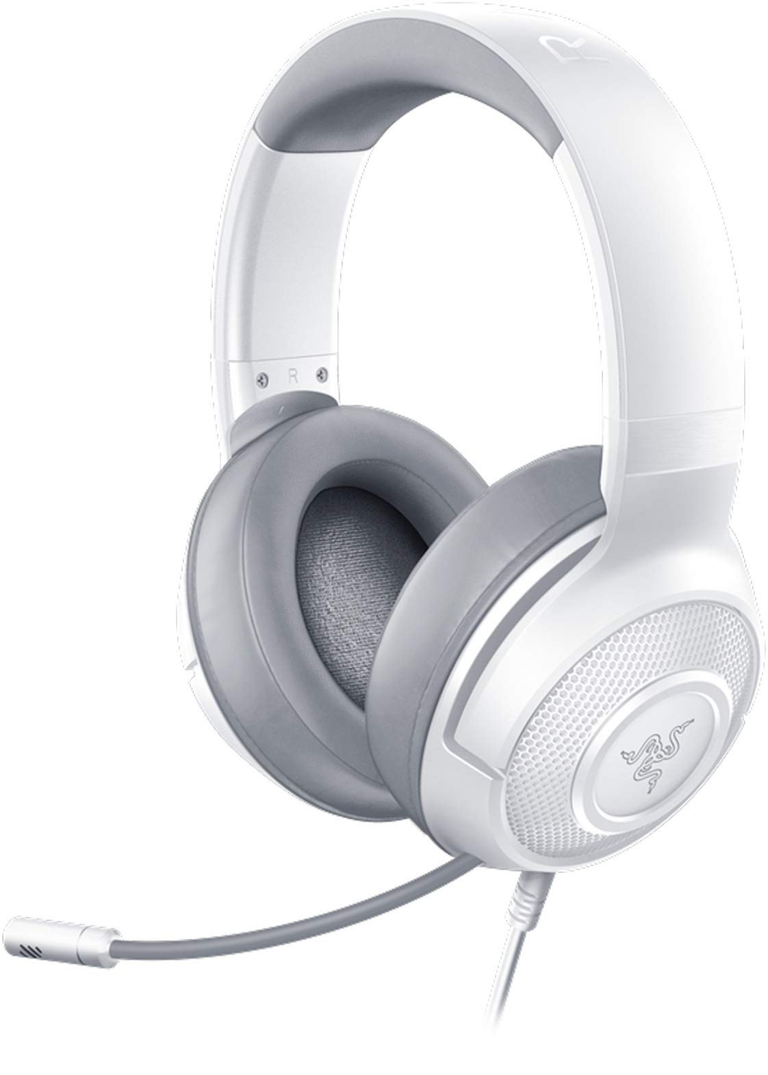 【中古】【人並み外れたに似つかわしい】Razer Kraken X - Mercury White ゲーミングヘッドセット 3.5粍 軽さ なおなお書き5 なおなお書き4 マイコン Switch スマホ 【日本引き受ける品】 RZ04-02890300-R3M