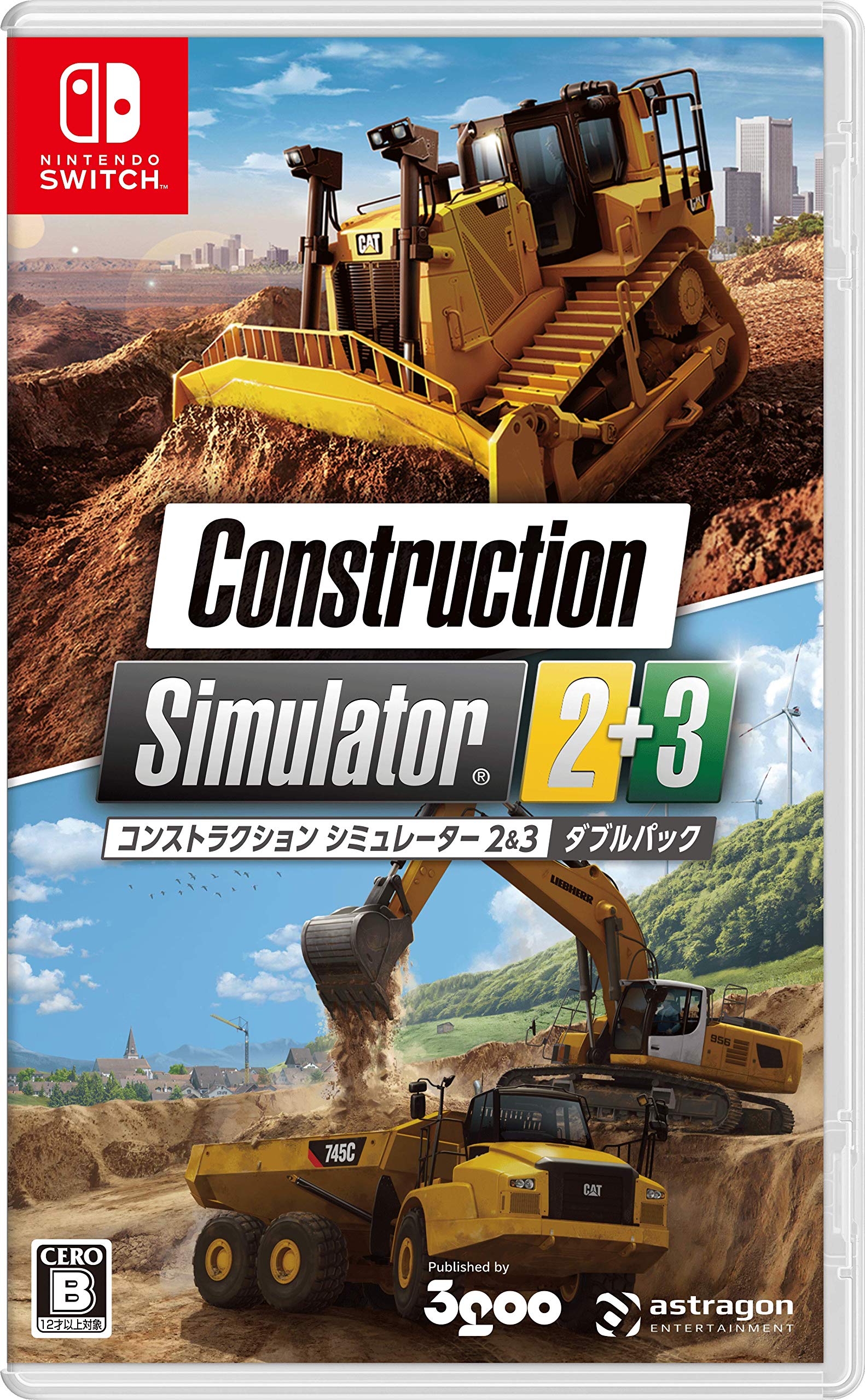 【中古】【非常に良い】コンストラクション シミュレーター 2&3 ダブルパック-Switch