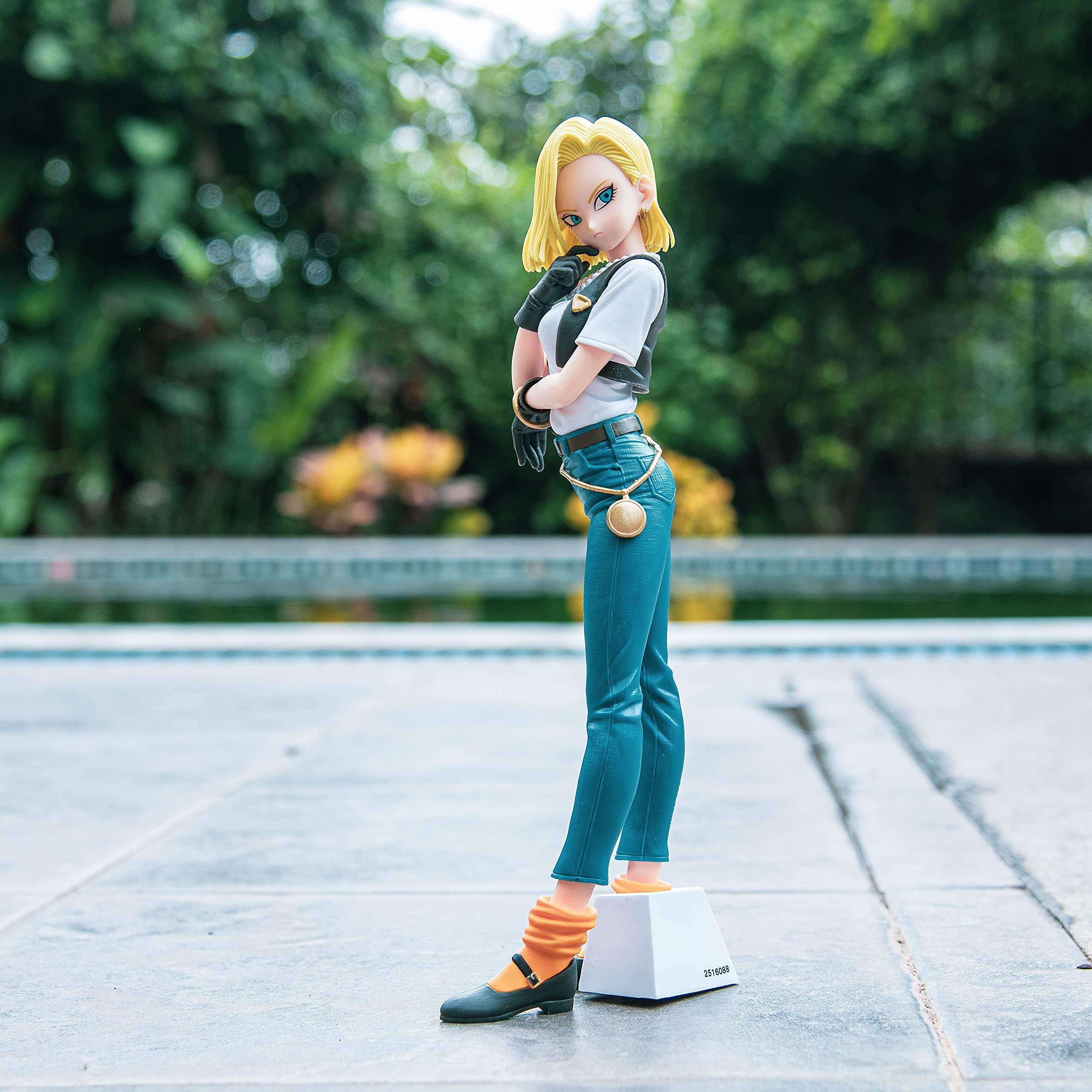 【中古】【非常に良い】バンプレスト ドラゴンボールZ GLITTER＆GLAMOURS ANDROID 18 III 人造人間18号 Aカラー
