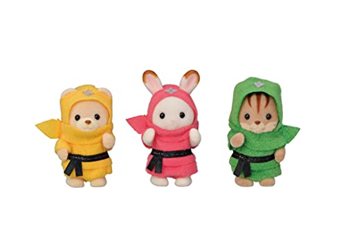 【中古】【非常に良い】シルバニアファミリー シーズナル 【 赤ちゃん忍者トリオ 】 C-66 STマーク認証 3歳以上 おもちゃ ドールハウス Sylvanian Families エポック社 EPOCH 7,952円