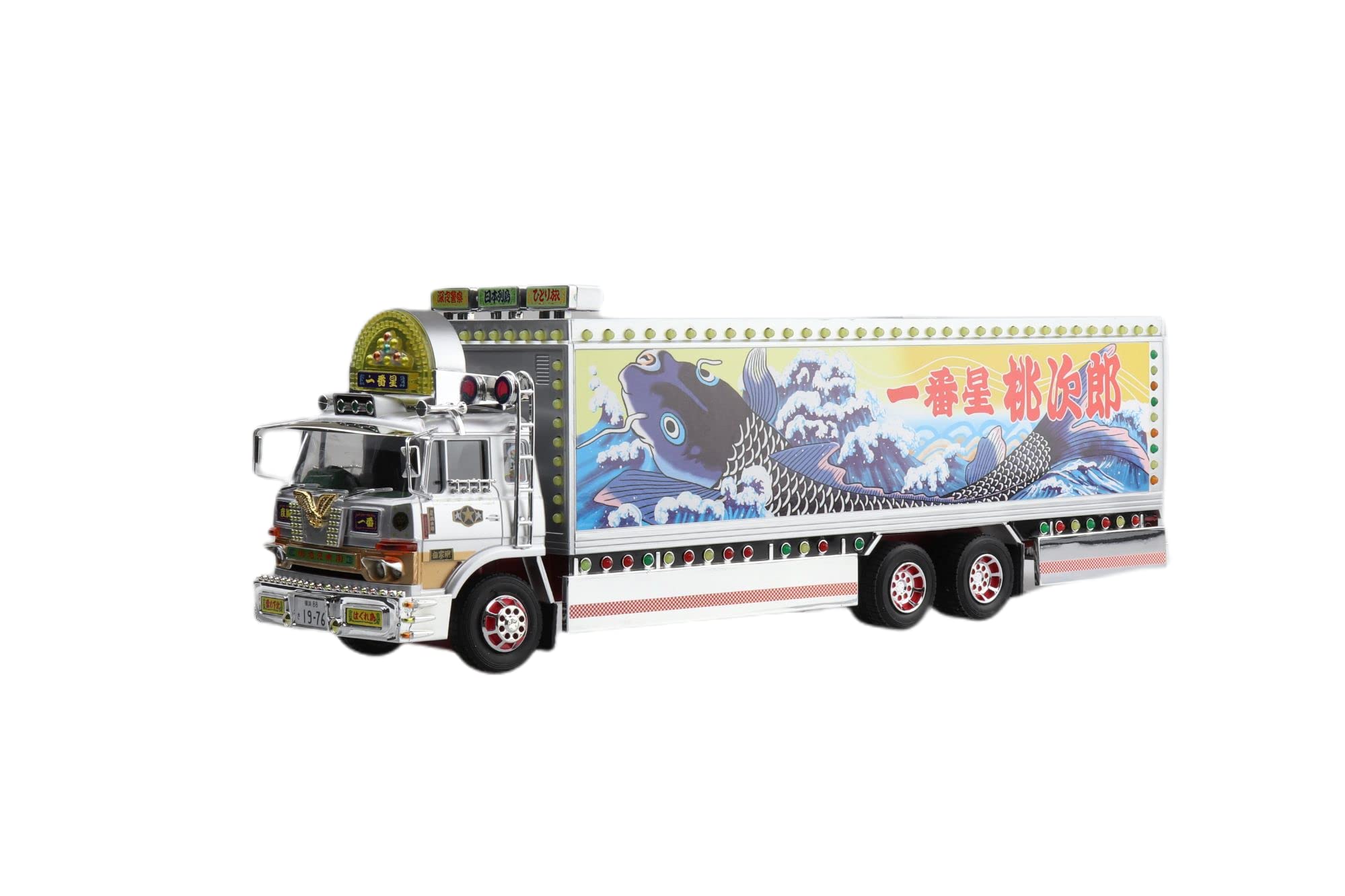 【中古】【非常に良い】スカイネット 1/32 RCトラック野郎 No.03 一番星 望郷一番星 電動ラジオコントロール