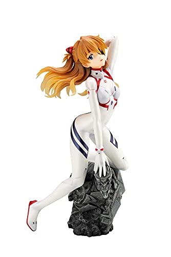 【中古】【非常に良い】シン・エヴァンゲリオン劇場版 式波・アスカ・ラングレー ~深々度ダイブ用耐圧試作プラグスーツver~ 1/6スケール PVC製 塗装済み完成品 フィギュア 201076｜スカイマーケットプラス