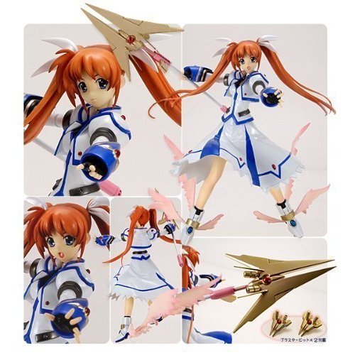 【中古】【非常に良い】モエコレ+ No.09 1/7scale PVC 高町なのは バリアジャケット・エクシードモード|スカイマーケットプラス