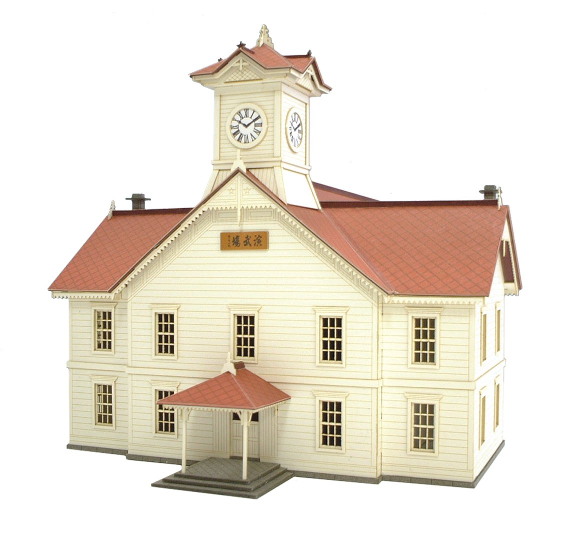 【中古】【非常に良い】さんけい 1/150 洋館シリーズ 札幌時計台 MK03-02