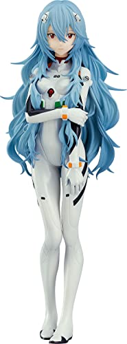 【中古】【非常に良い】POP UP PARADE ヱヴァンゲリヲン新劇場版 綾波レイ ロングヘアVer. ノンスケール プラスチック製 塗装済み完成品フィギュア