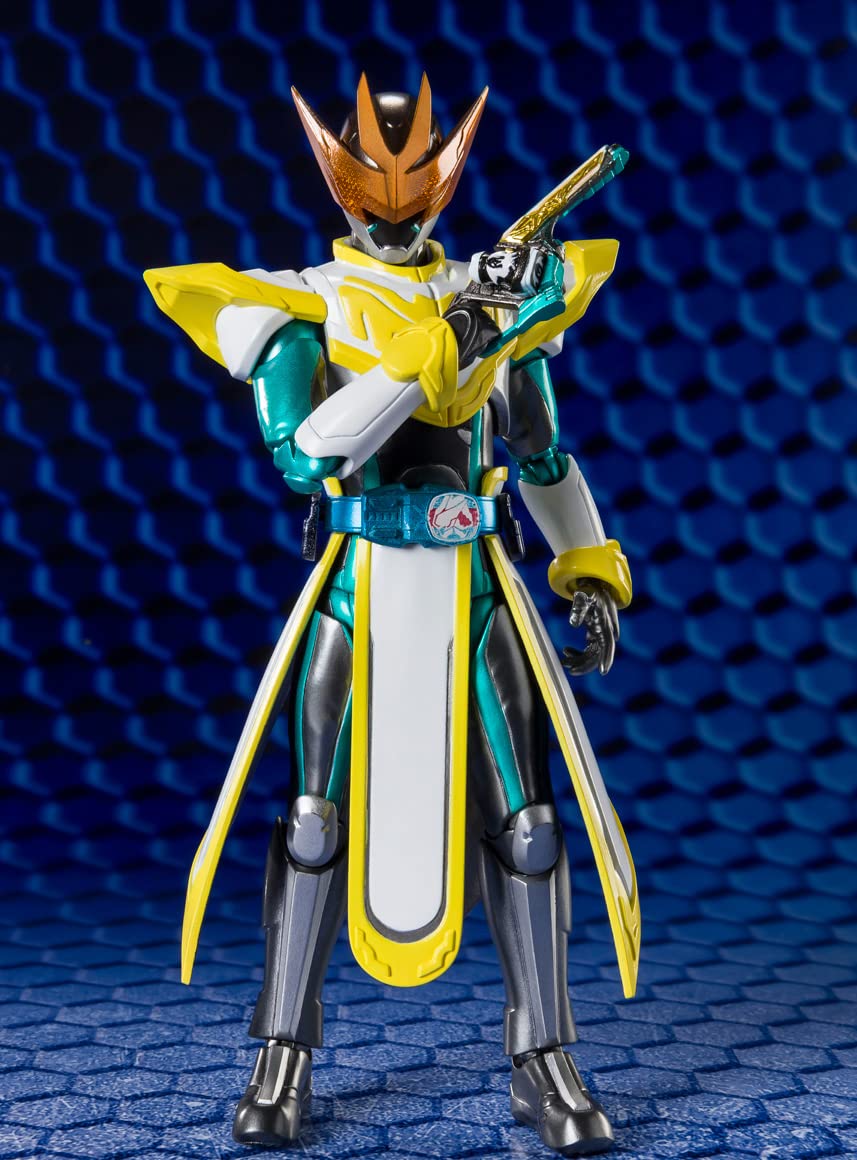 【中古】【人並み外れたに好いたらしい】BANDAI SPIRITS(バンダイ 蒸留酒) S.H.Figuarts 仮面ライダーライブ 野球バットゲノム／ジャッカルゲノム