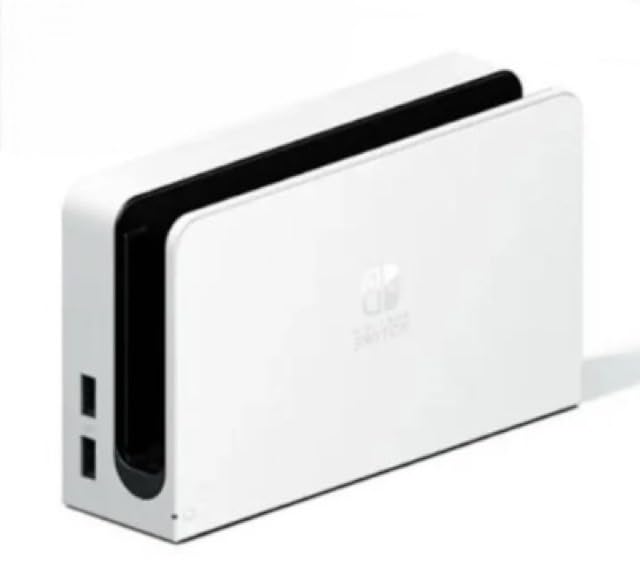【中古】【非常に良い】【正規品】ニンテンドースイッチ ドック 単品 パッケージなし商品 (HEG-007) (白)