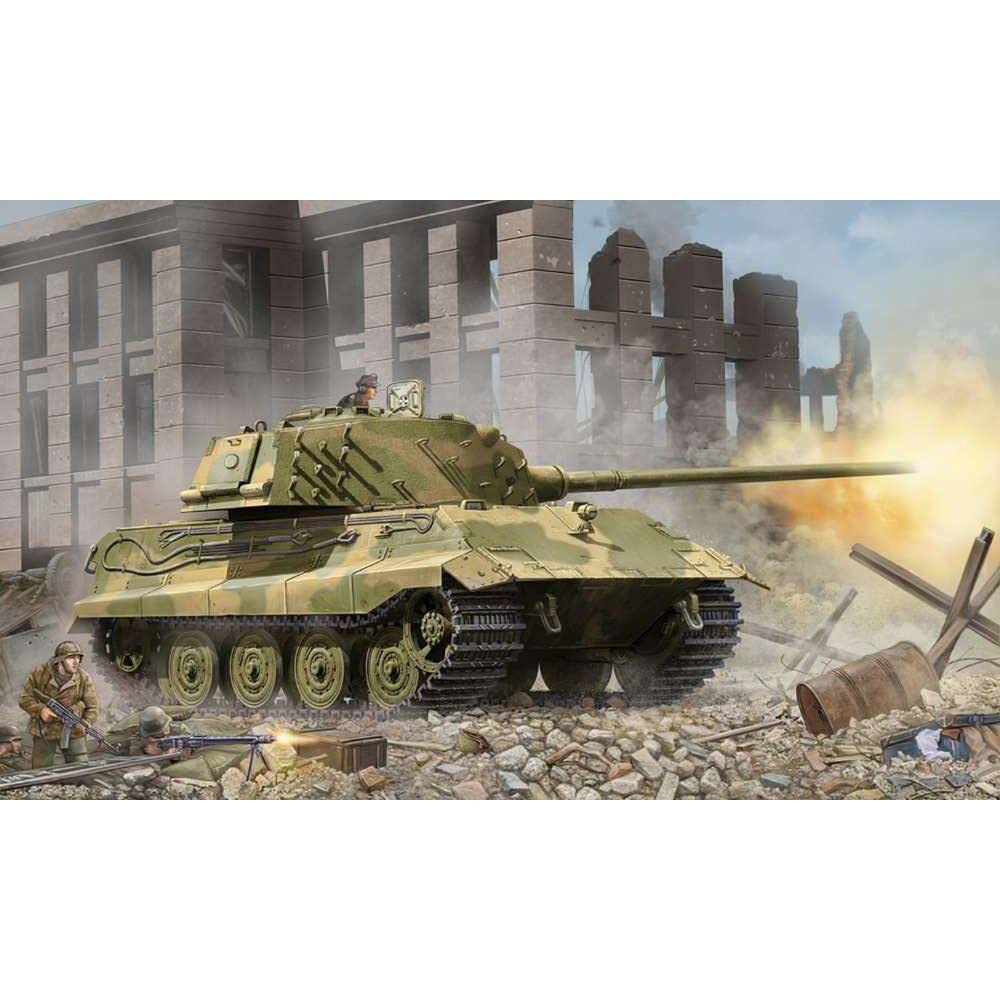 【中古】【非常に良い】トランペッター 1/35 ドイツ軍 E-75重戦車 ティーガーIIC型 プラモデル｜スカイマーケットプラス