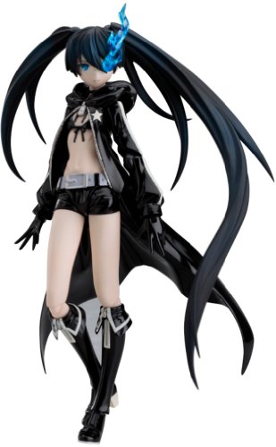 【中古】【非常に良い】figma ブラック★ロックシューター (「オリジナルアニメーションDVD」同梱)