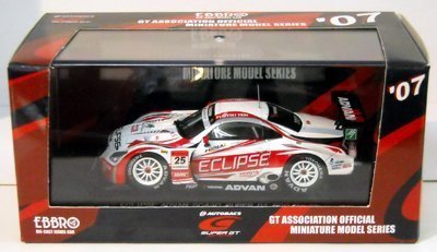 【中古】【非常に良い】エブロ 1/43 エブロ エクリプス アドバン SC430 2007 #25 完成品