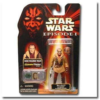 【中古】【非常に良い】スター･ウォーズ エピソード1 コムテックフィギュア リック･オリー