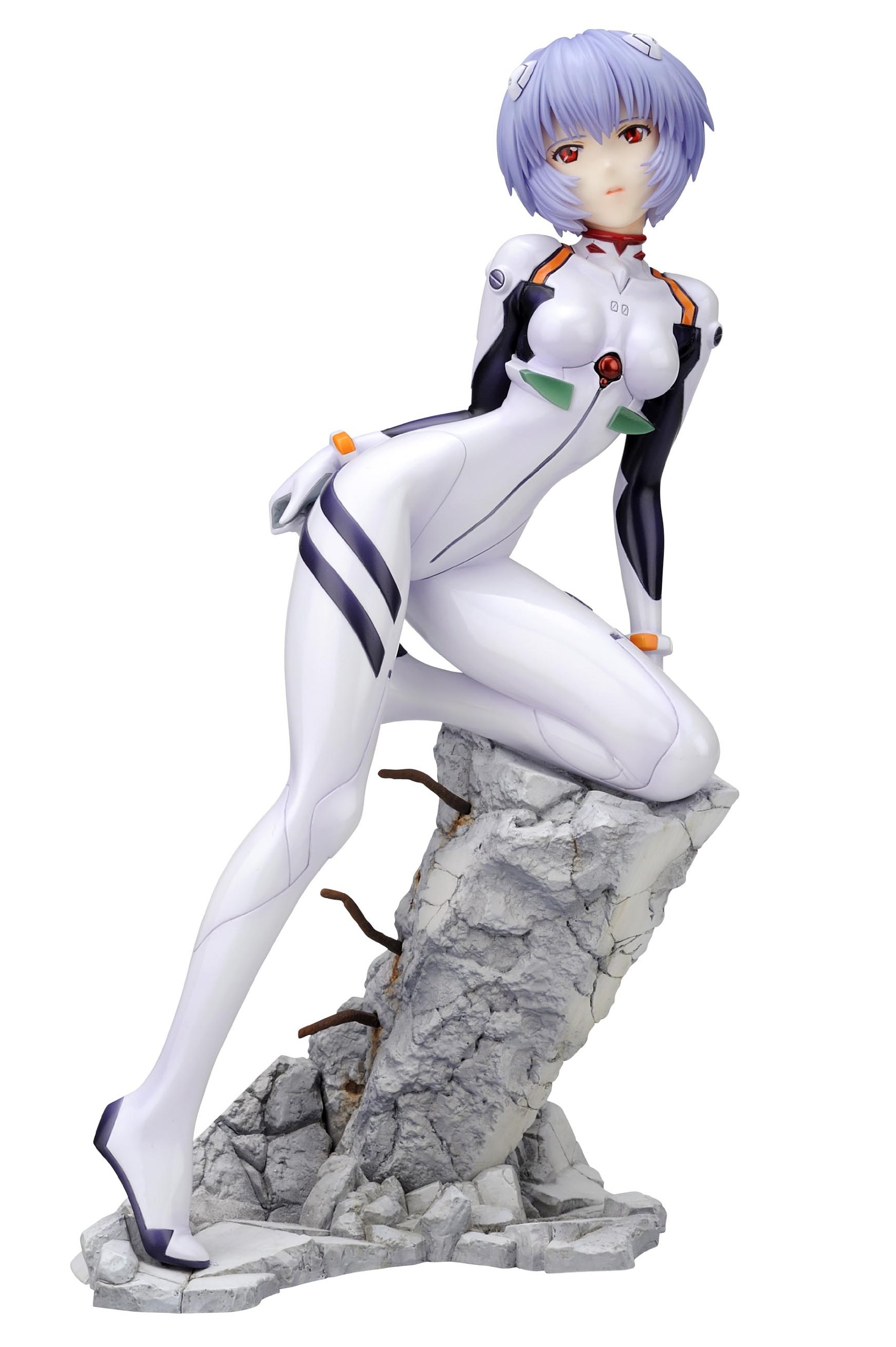 【中古】【非常に良い】コトブキヤ ヱヴァンゲリヲン新劇場版 綾波レイ~プラグスーツｓｔｙｌｅ.~ 1/7スケール PVC塗装済み完成品
