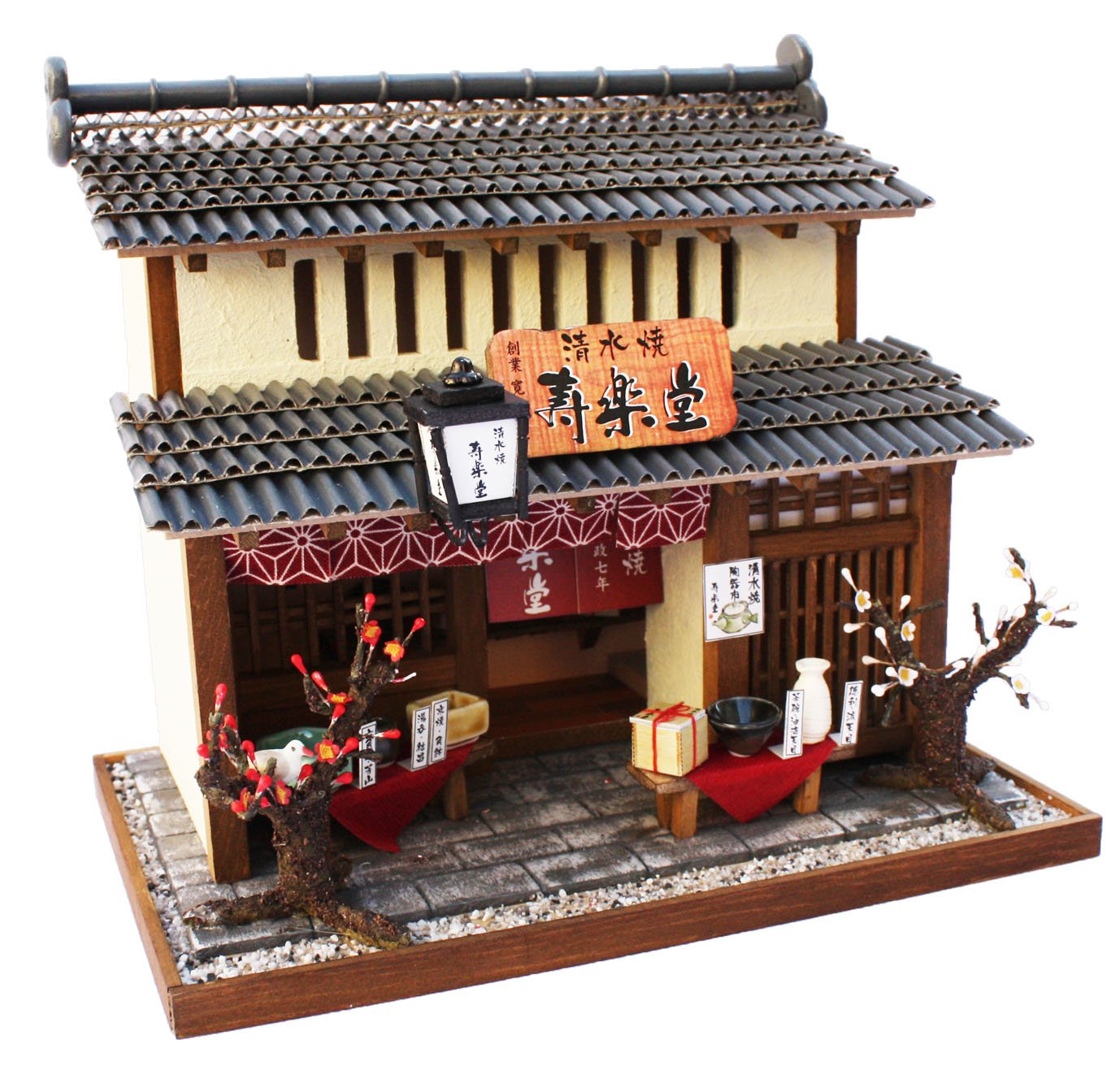 【中古】【非常に良い】ビリー 手作りドールハウスキット 京都シリーズ 京町家キットII 陶器屋 8504