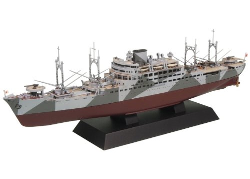 【中古】【非常に良い】ピットロード 1/700 日本海軍 特設巡洋艦 愛国丸1941 開戦時 W134