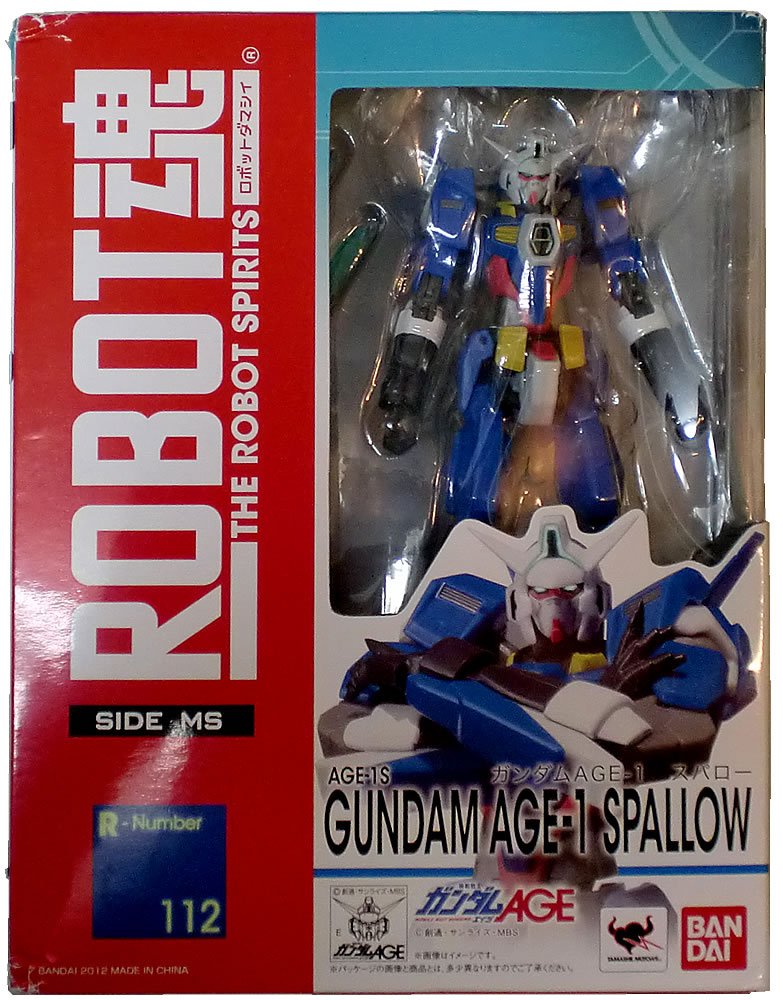 【中古】【人並み外れたに好いたらしい】TAMASHII NATIONS ROBOT魂 [SIDE MS] 火器防波堤AGE-1 スパロー