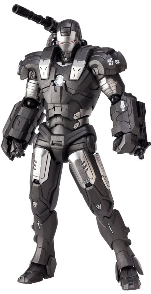 【中古】【非常に良い】特撮リボルテック031 アイアンマン2 ウォーマシーン ノンスケール ABS&PVC製 塗装済み アクションフィギュア
