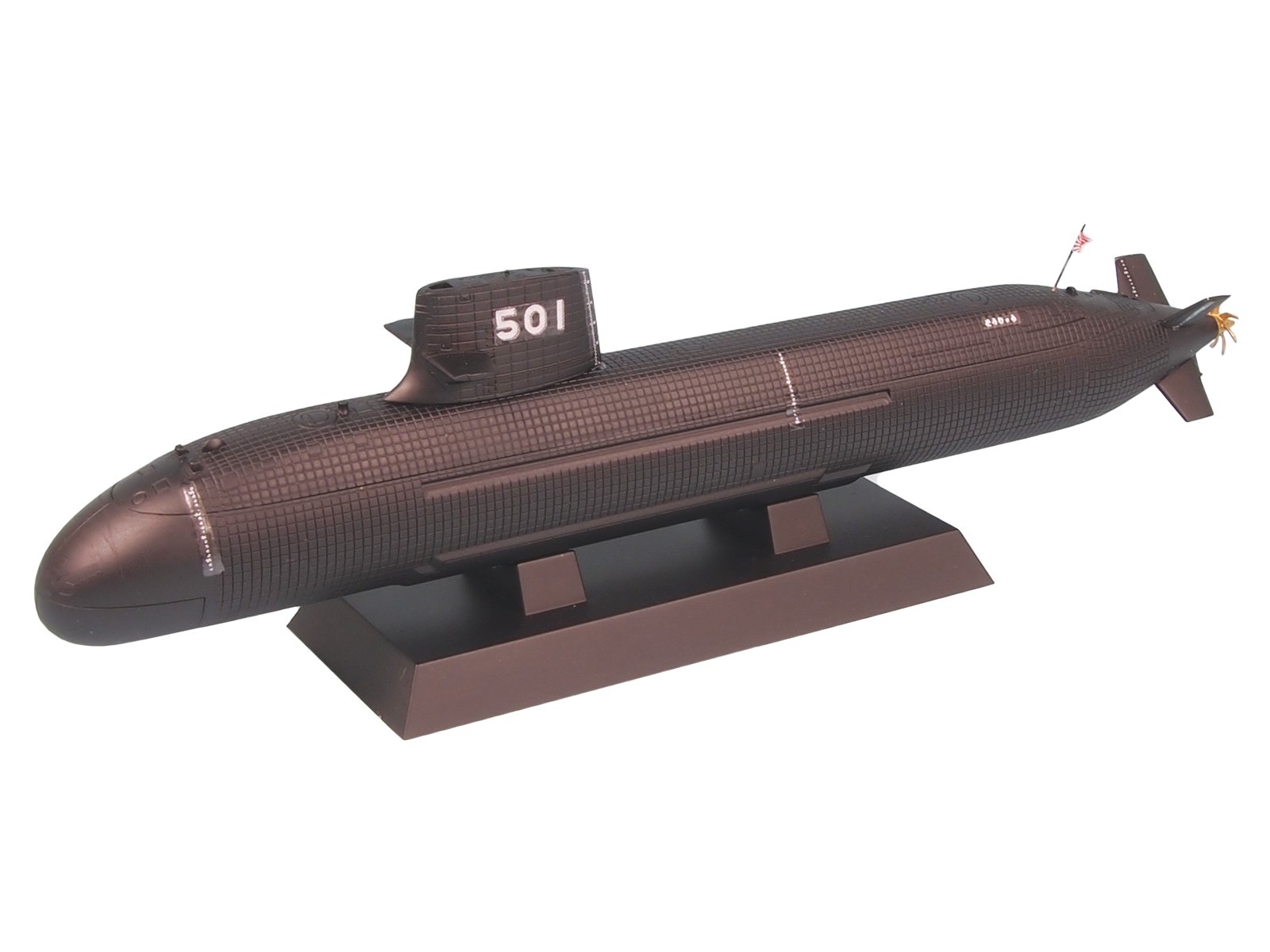 【中古】【非常に良い】ピットロード 1/350 海上自衛隊 潜水艦 SS-501 そうりゅう JB04