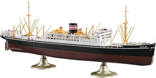 【中古】【非常に良い】ハセガワ 1/350 日本 日本郵船 氷川丸 プラモデル Z28