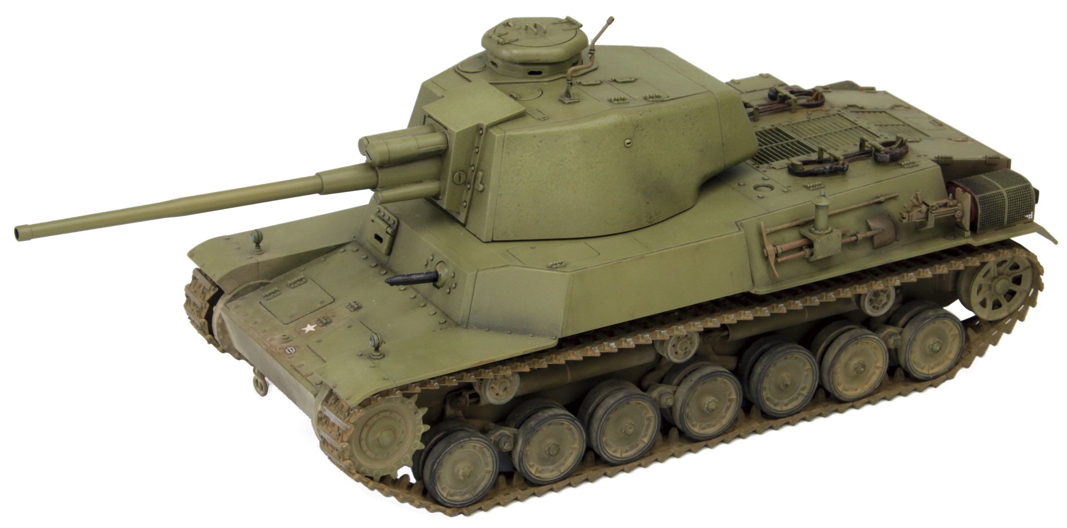 【中古】【非常に良い】ファインモールド 1/35 日本陸軍 四式中戦車 チト 試作型 プラモデル FM32