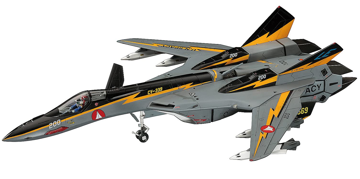 【中古】【非常に良い】ハセガワ 1/72 VF-19A SVF-569 ライトニングス W/ハイマニューバ ミサイル