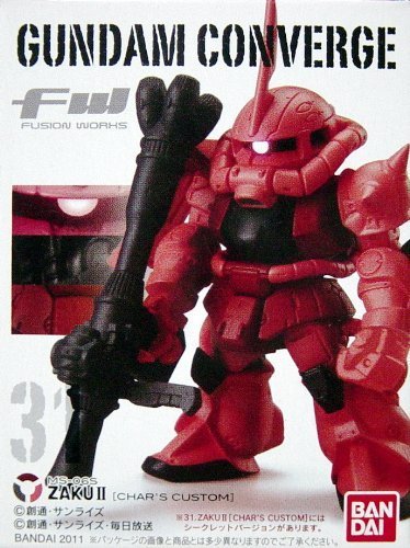 【中古】【非常に良い】FW GUNDAM CONVERGE 5 31:ガルマ・ザビ専用 ザクII (シークレット)