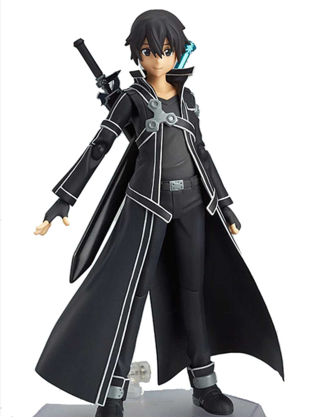 【中古】【非常に良い】figma ソードアート・オンライン キリト (ノンスケール ABS&PVC塗装済み可動フィギュア)