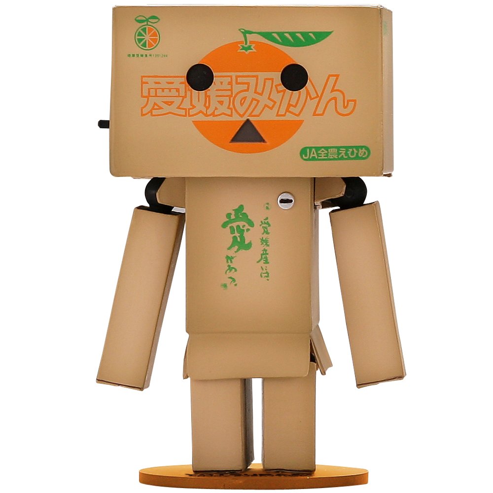 【中古】【非常に良い】リボルテックダンボー・ミニ JA愛媛みかん箱バージョン
