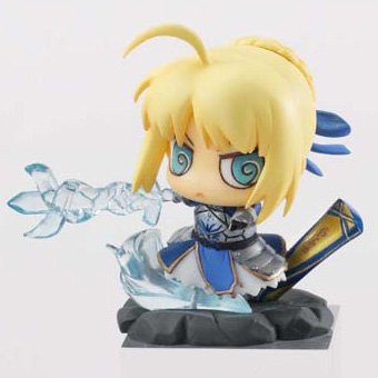 【中古】【非常に良い】ぷちきゃらランド Fate/Zero ちみっと聖杯戦争編 セイバー 風王結界(インビジブルエア) 単品画像